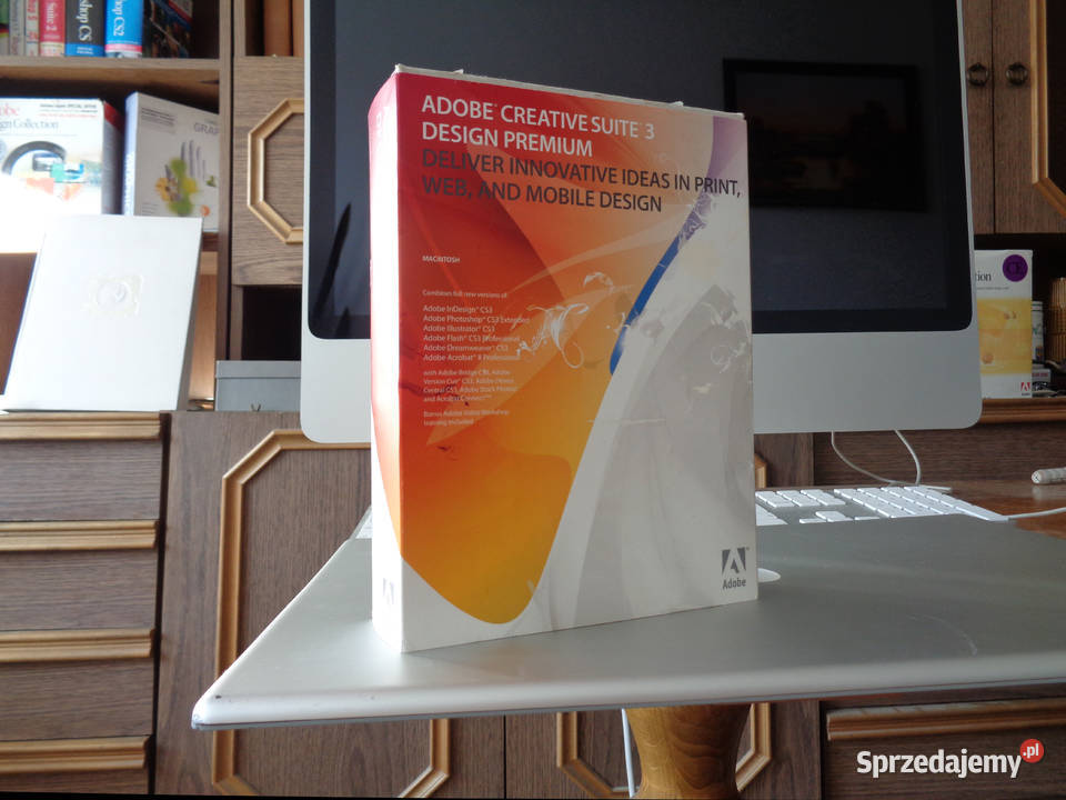 Adobe CS3 Photoshop 100 Box Mac działający angielski Brzeg