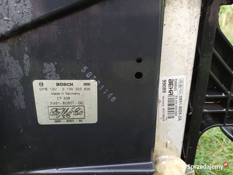 Kompletna chłodnica wody Volvo v50 24