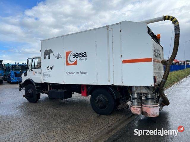 Mercedes Unimog pojazd 2 drogowy kolejowy na mazowieckie Warszawa