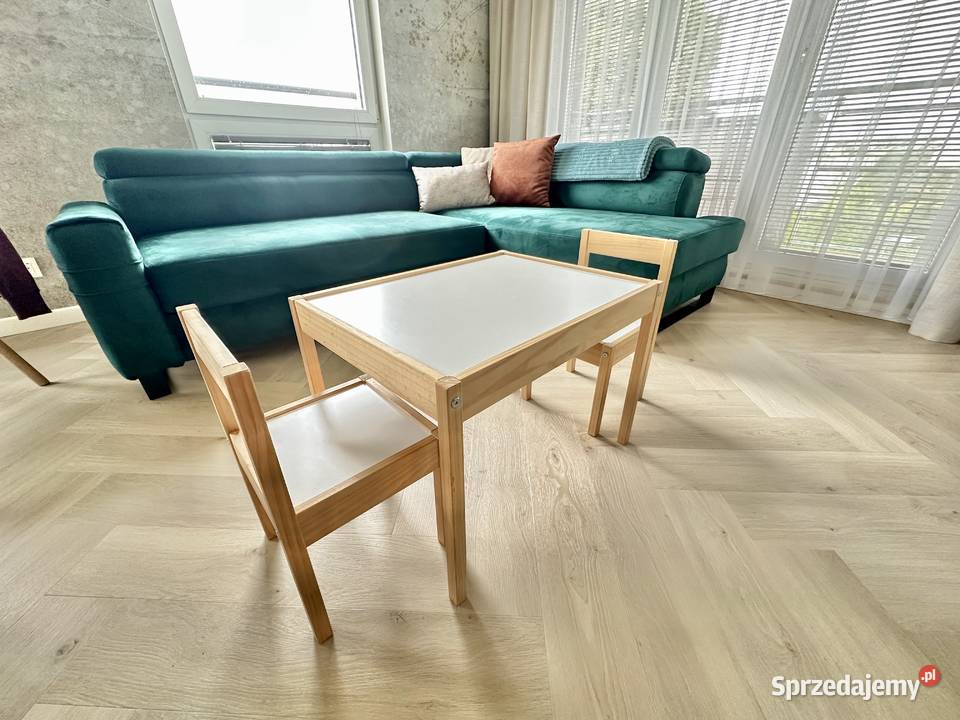 Stolik i krzesła krzesełka dziecka Ikea Gdańsk sprzedam