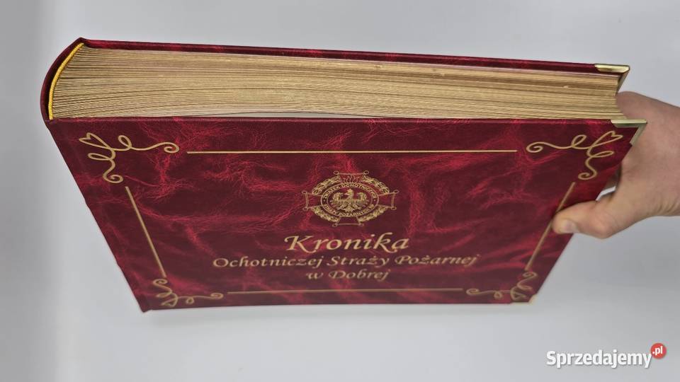 Kronika Księga B4 z dowolnym złotym nadrukiem Rękodzieło