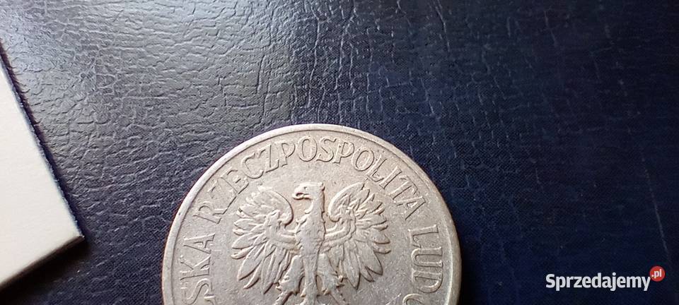 Stare monety 50 groszy 1968 PRL Polska Lesko