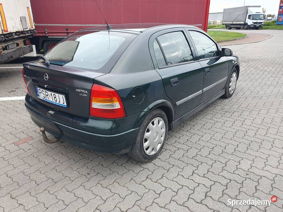 Opel Astra 14 16v kupiony w Polsce wielkopolskie Środa Wielkopolska