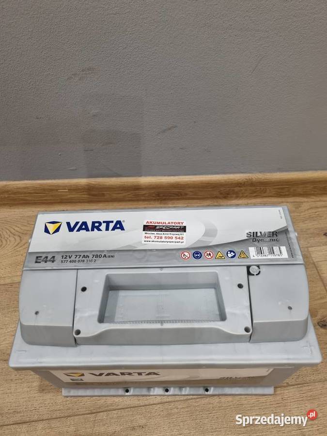 AKUMULATOR ROZRUCHOWY 12V VARTA E44 osobowe Wrocław sprzedam