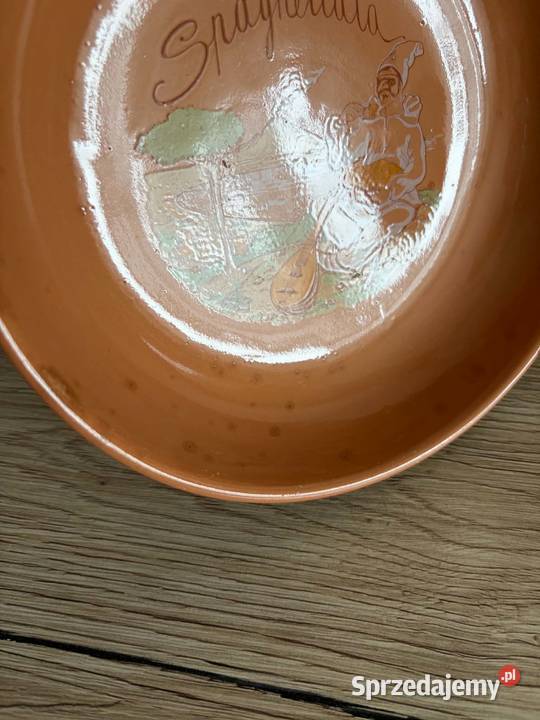 Miseczka ceramiczna spagetti Przedbórz sprzedam