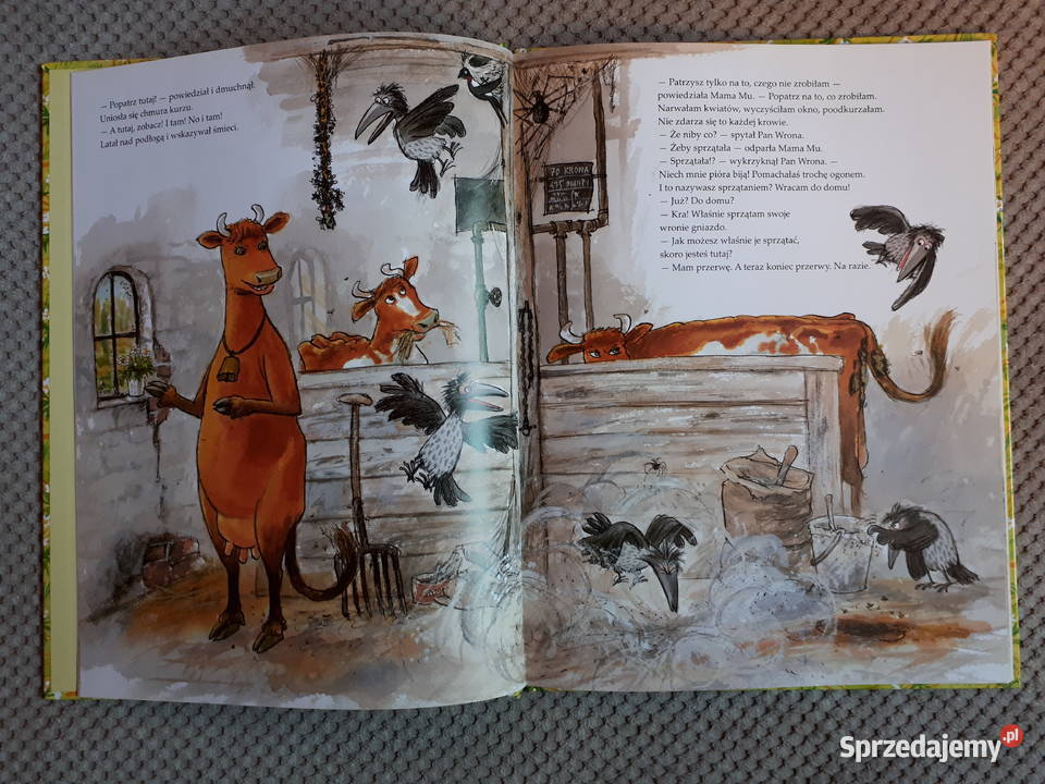 Mama Mu sprząta Jujja Wieslander Tomas Rok wydania 2008 małopolskie Kraków