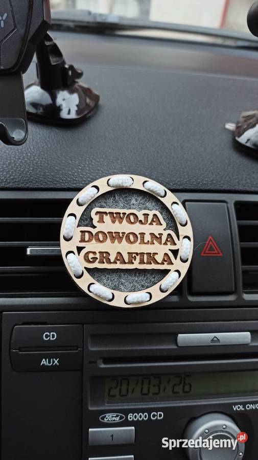Drewniany Dyfuzor Zapachowy do Auta Zestaw z Lublin