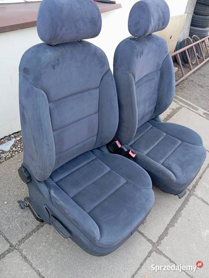 AUDI A3 8L fotele przód alkantara 5drzwi Fotele i kanapy Wyposażenie wnętrza Kobylnica