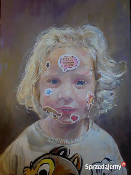 Portret olejny malarstwo artystyczne Toruń