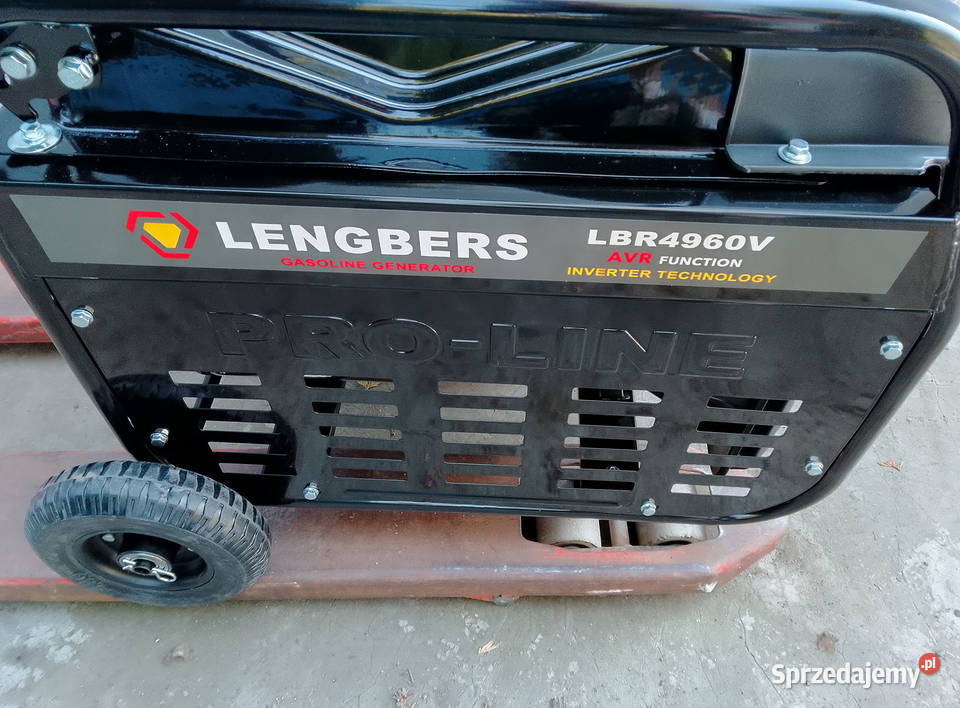 Agregat prądotwórczy LENGBERS LBR4960V pomorskie Gdańsk sprzedam