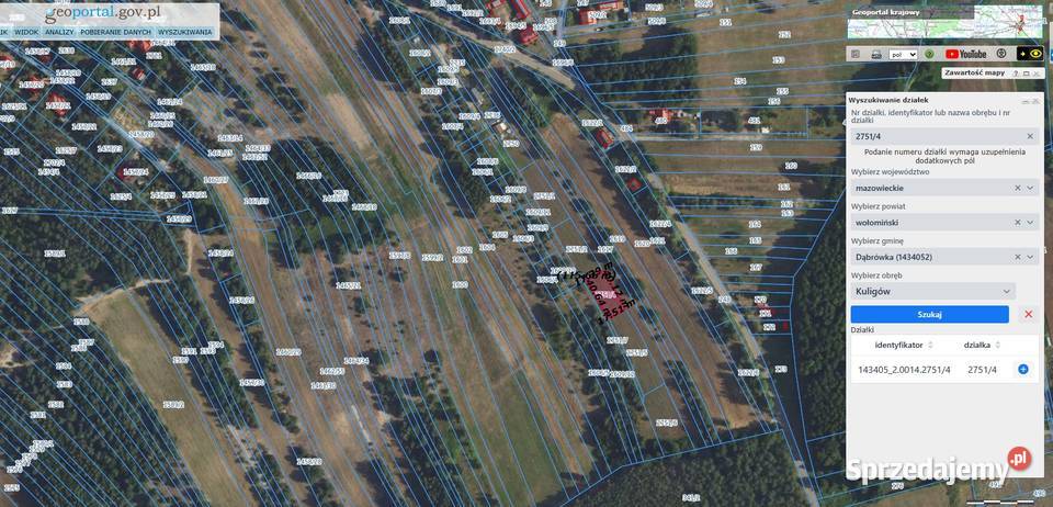 Dziełka budowlana Kuligów prąd Sprzedaż