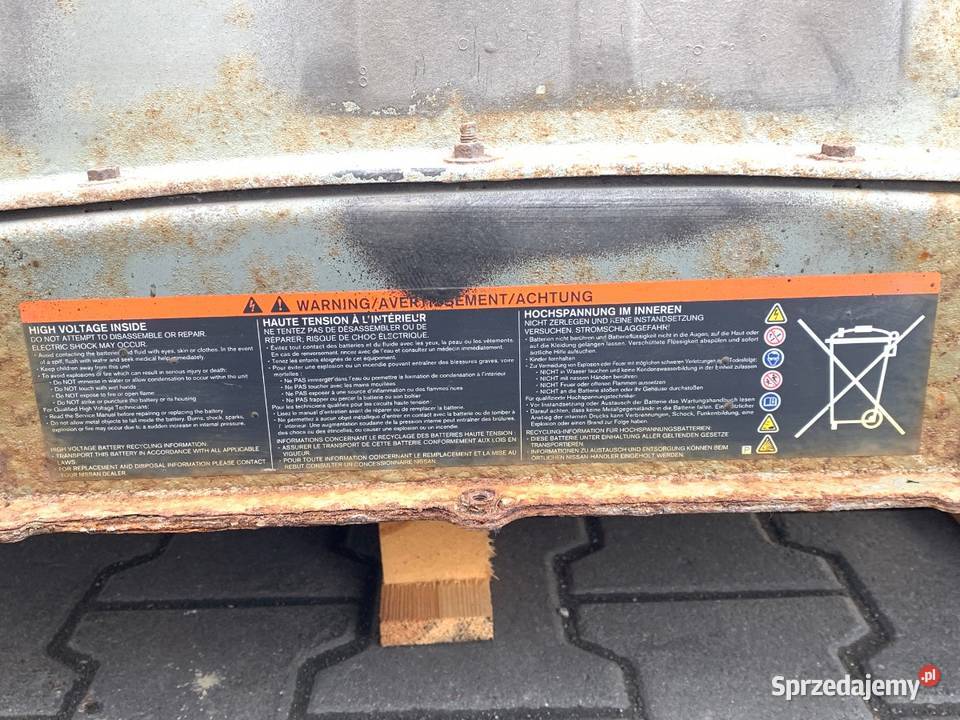 BATERIA HYBRYDA NISSAN LEAF ZE0 295B03NA0A 109 Układ elektryczny, zapłon