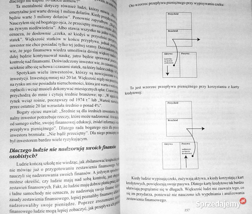 Inwestycyjny poradnik Bogatego Ojca Robert T Rok wydania 2002 Pozostałe Chełm