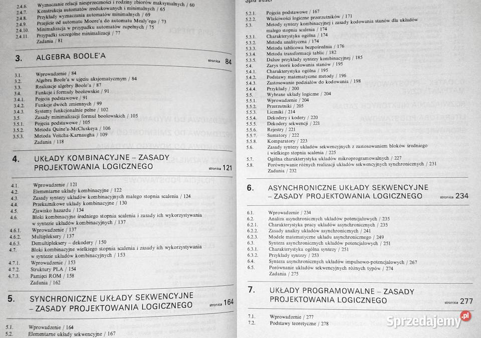 Układy Logiczne Władysław Majewski Rok wydania 1999 Chełm