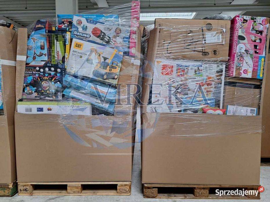 Dzieci Zabawki Zwroty towarów Palety Szczecin