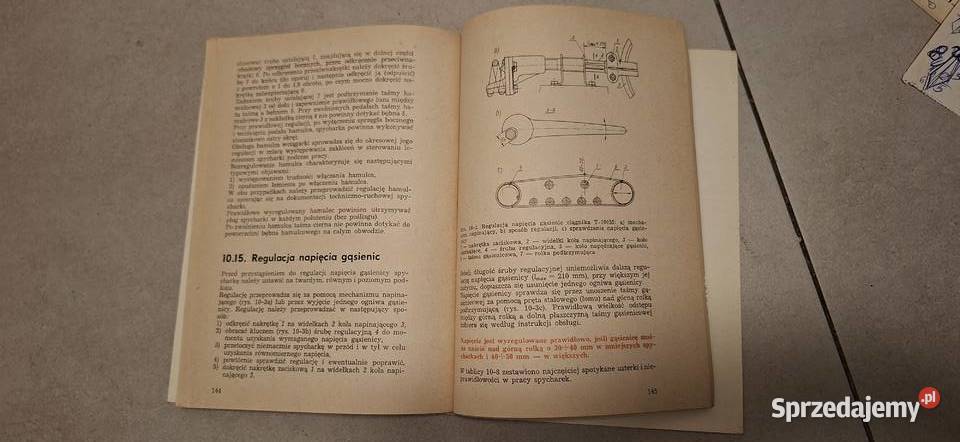 Niski nakł Pierwsze wydanie 1975 Spycharki Łęczyca