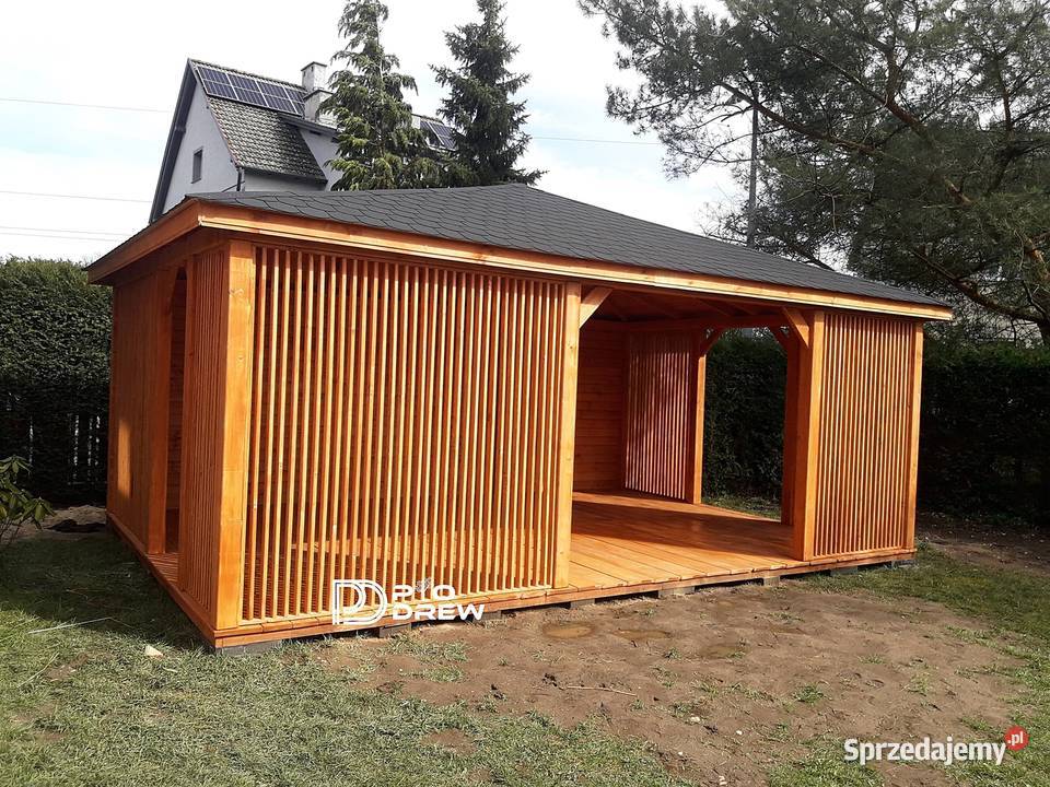 Altanka ogrodowa architektura drewniana Bolesławiec