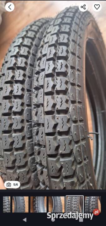 Opony Stomil 300X18 Nowe PRL WSKMzJawaCz Łańcut