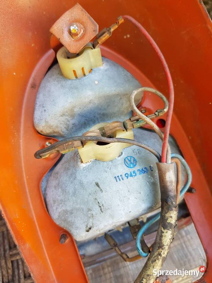 Z lat 60 tychLampy tyłtylne z uchwytami VW Barlinek