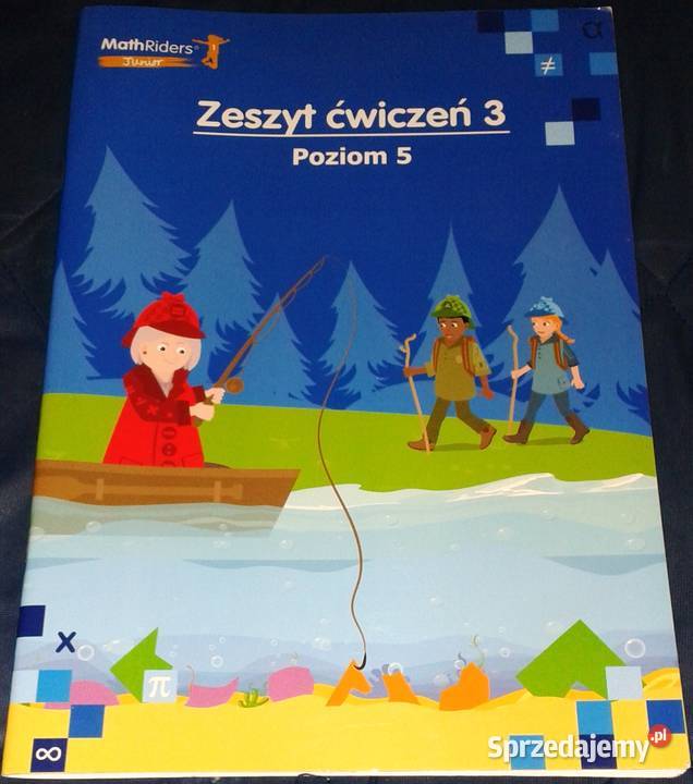 MathRiders Junior Poziom 5 Zeszyt ćwiczeń 3