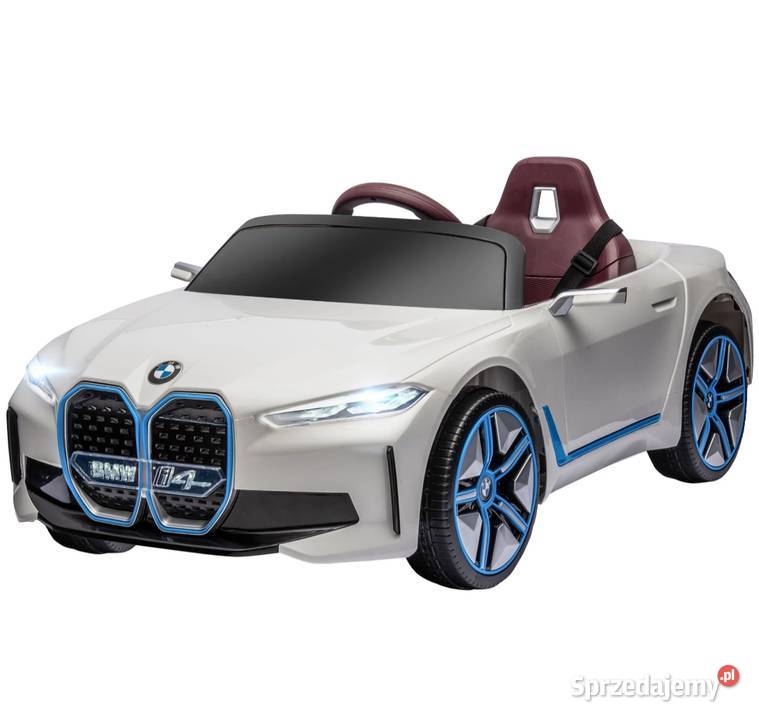 Auto BMW I4 akumulatorowe dzieci białe wysoka Pojazdy elektryczne i spalinowe Gorzów Wielkopolski