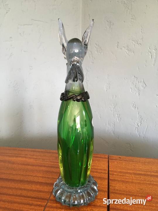 Murano Dog pies Art Deco Pruszków