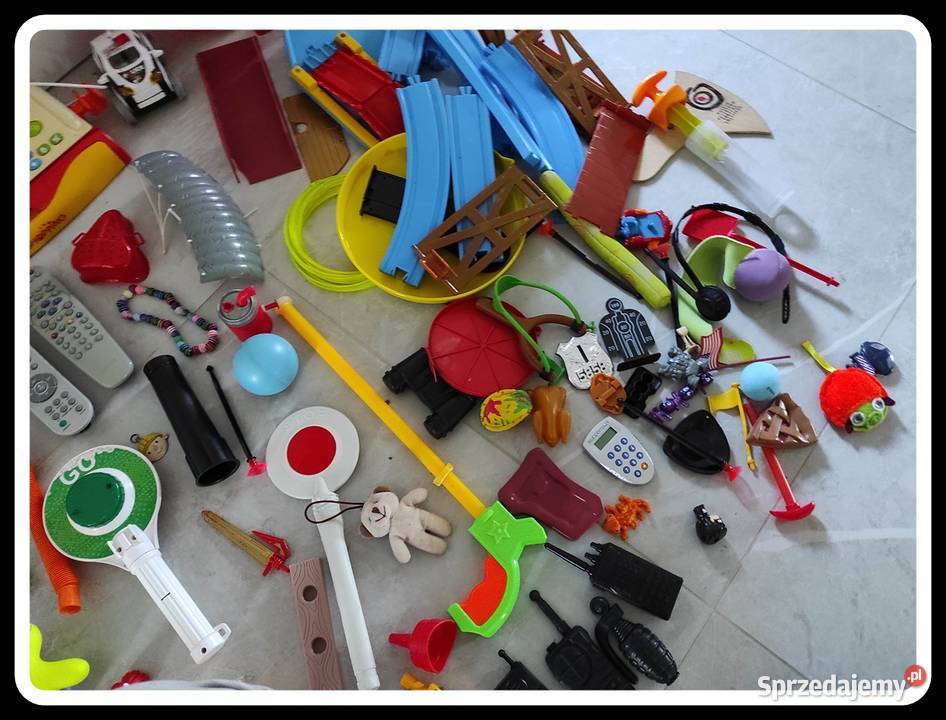 Duży zestaw zabawek MIX przedszkolaka Pozostałe mazowieckie Płock