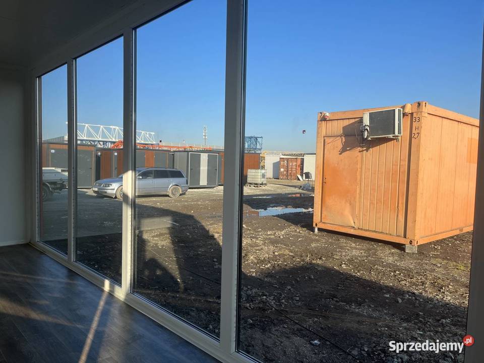 KONTENER PAWILON HANDLOWY Z WITRYNAMI 36 OPEN Wrocław