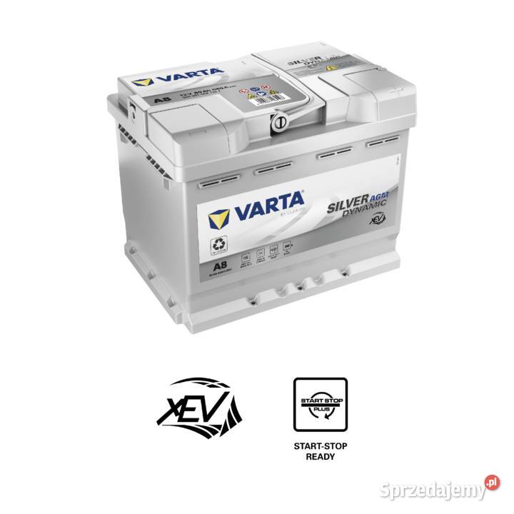 Akumulator VARTA Silver Dynamic AGM STARTSTOP A8 Akumulatory Gdynia