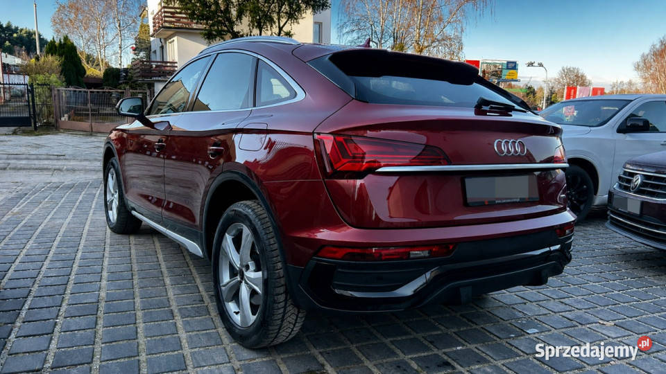 Audi Q5 Sportback FV 23 Quattro Martwe Pole ASR (kontrola trakcji) Gdynia