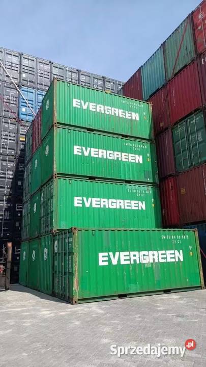 Kontener morski magazynowy 20DV 6 metrowy Magazynowanie Ostrów Wielkopolski