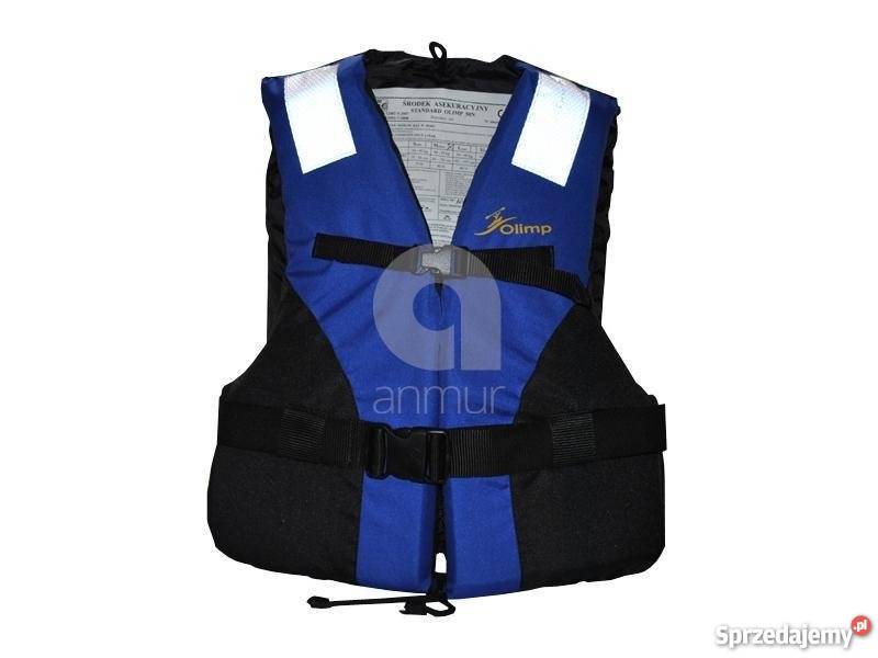Kamizelka asekuracyjna kapok M niebieskoczarna Rzeszów