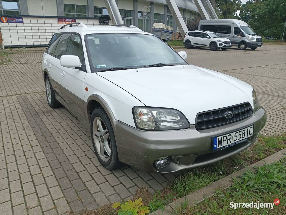 Subaru Outback 25 LPG 4x4 skóry klima manual Samochody osobowe Pruszków