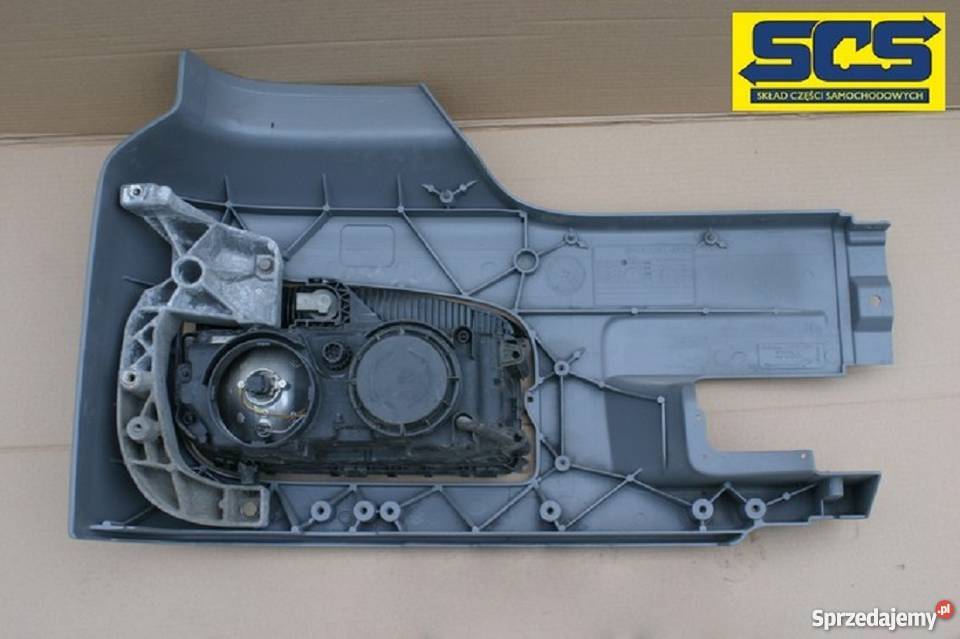 MERCEDES AXOR LAMPA ZDERZAK KIERUNKOWSKAZ CHROM ciężarowe lubuskie Bieleń