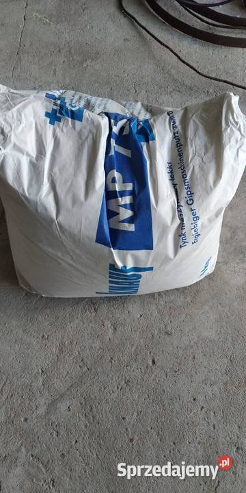 Tynk maszynowy kleje gładż gipsowa Materiały budowlane śląskie Myszków