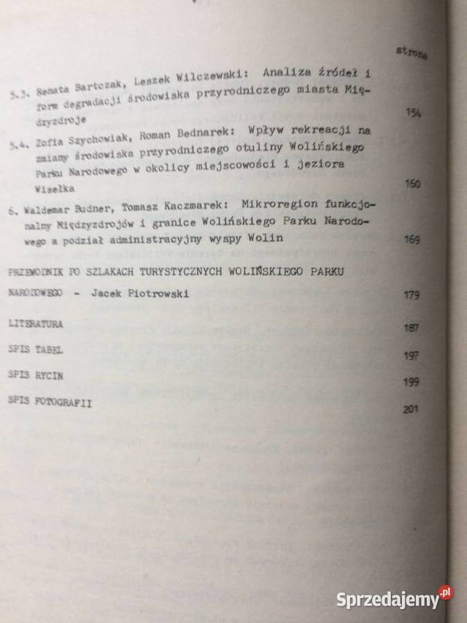 3682 Woliński Park Narodowy Monografia Szczecin sprzedam