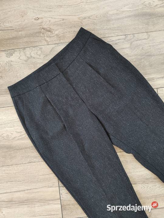 Eleganckie Spodnie w kantkę Marks Spencer 40 Długie Jasło sprzedam