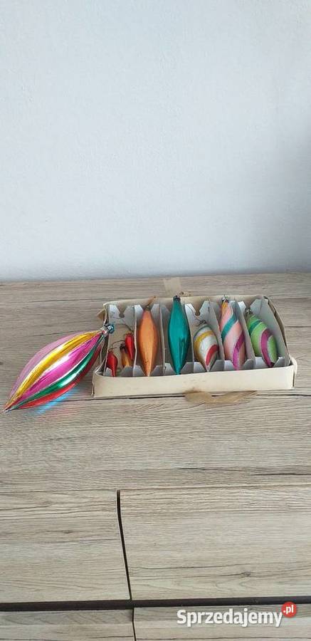 Bombki sople z czasów prl Pozostałe Przedbórz