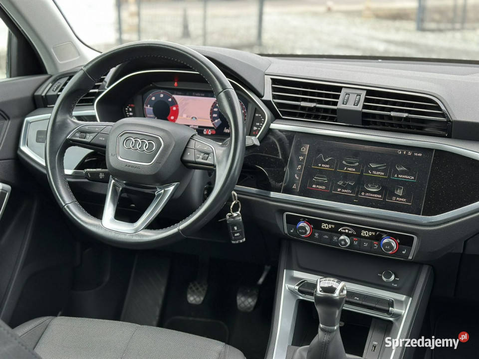 Audi Q3 20 TDi 150 2019r 4x4 kamera cofania