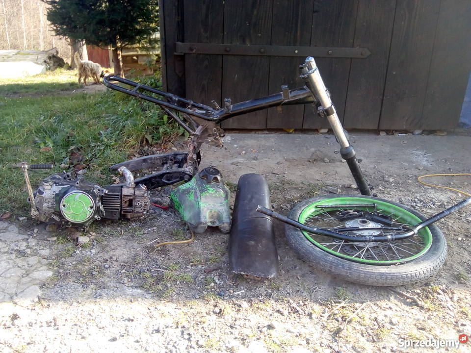 Rama silnik loncin 125 uszkodzony Domaradz