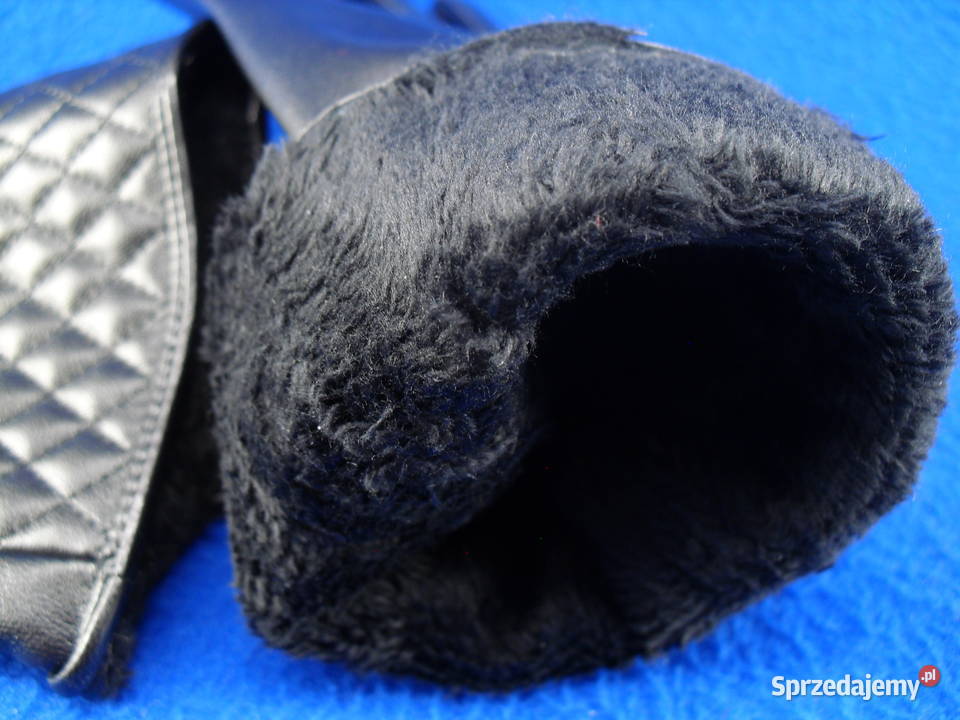 Rękawiczki skórzane damskie Bielawa sprzedam