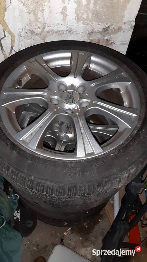 Koła aluminiowe 17 5x112 z oponami zimowymi Inowrocław