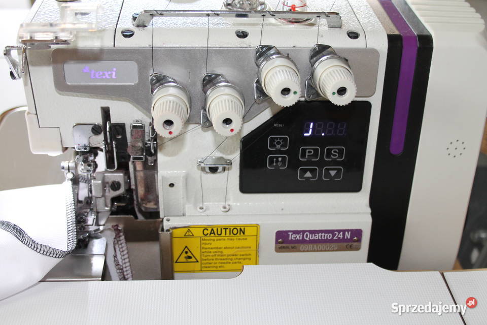 Maszyna do szycia Overlock Texi Quattro 24 N Maszewo sprzedam