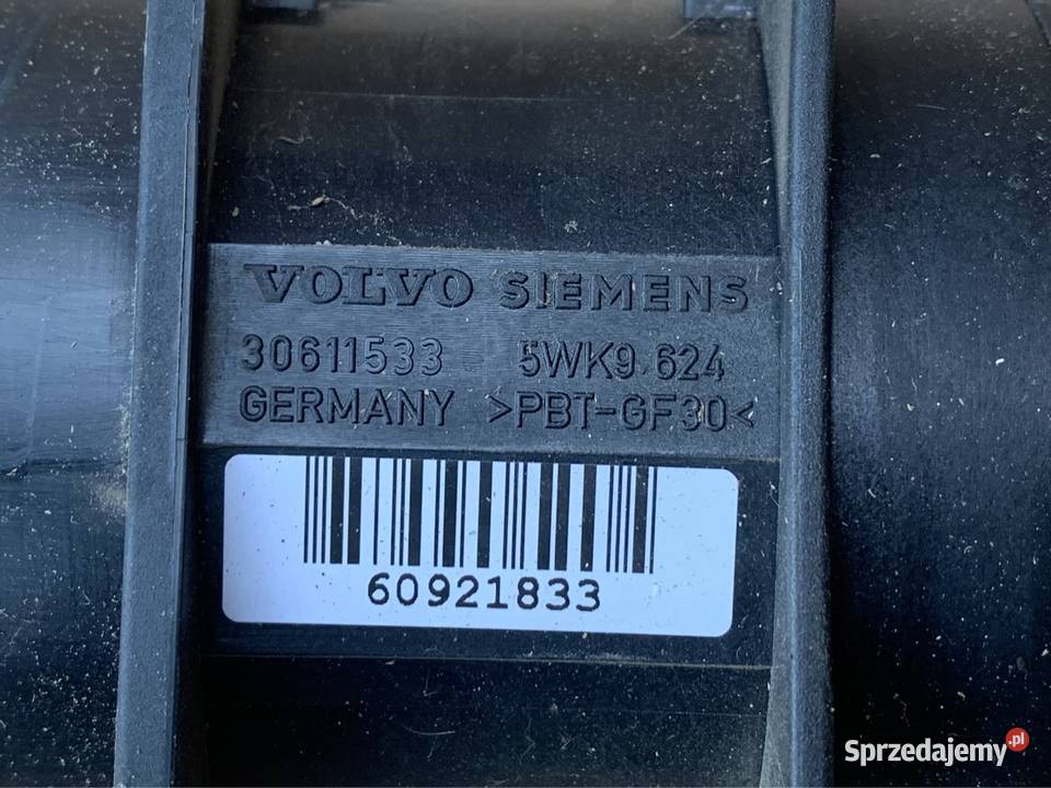 30611533 przepływomierz Volvo v40 19952004 osobowe zachodniopomorskie