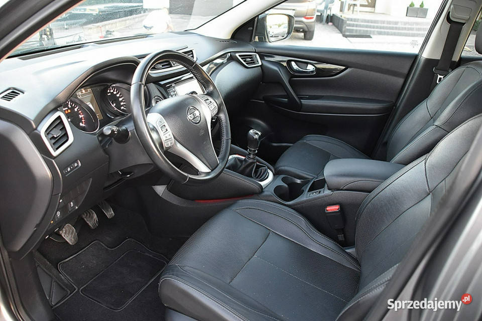 Nissan Qashqai 16DIGT 163 Led Navi Kamera Skóra asystent pasa ruchu Nowe Kucice