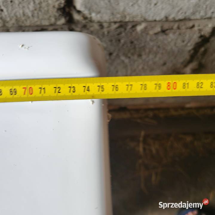Komplet do łazienki szafka z umywalką drewno 75cm Orły