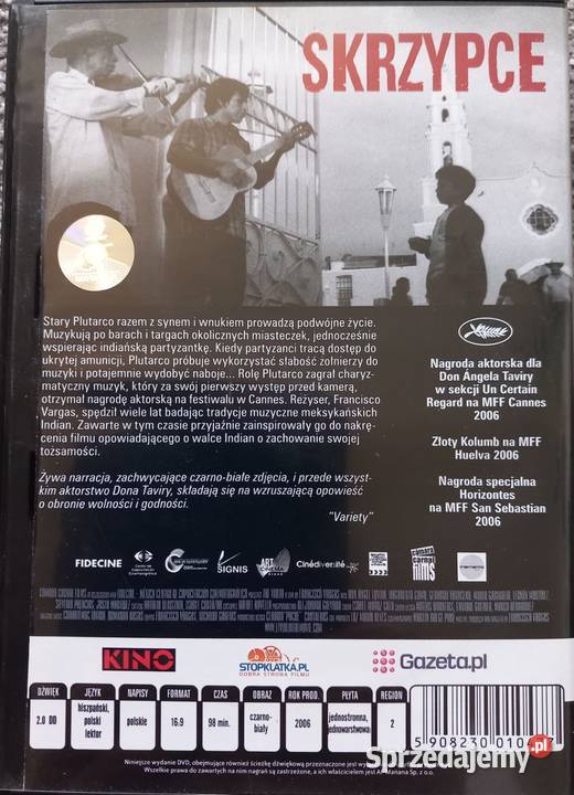 Skrzypce film DVD Lublin