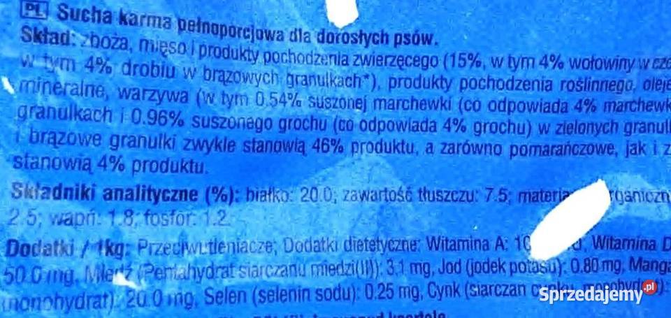 Sucha karma CHAPPI 30 składników psa wszystkich Rewal