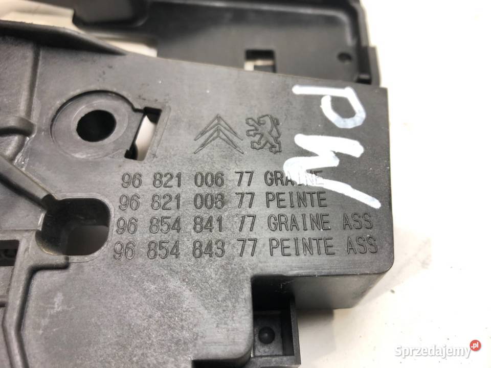 KLAMKA PRZÓD PRAWA WEWNĘTRZNA PEUGEOT PARTNER II podkarpackie