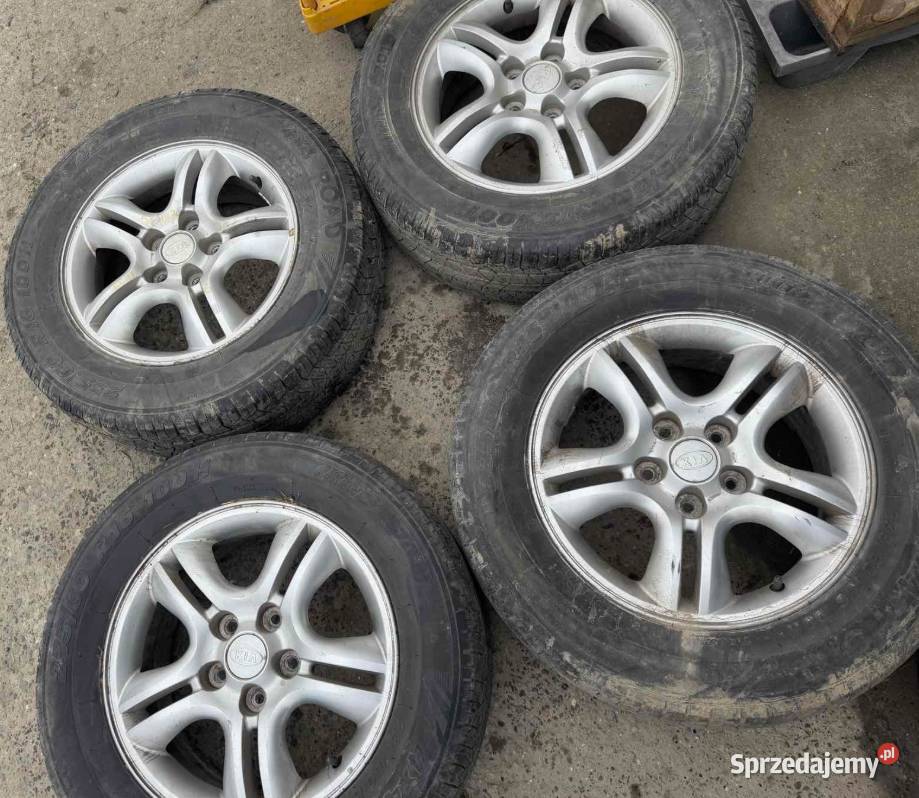 4 x Koła aluminiowe KIA Sportage OE 529101f200 5 Skołoszów sprzedam
